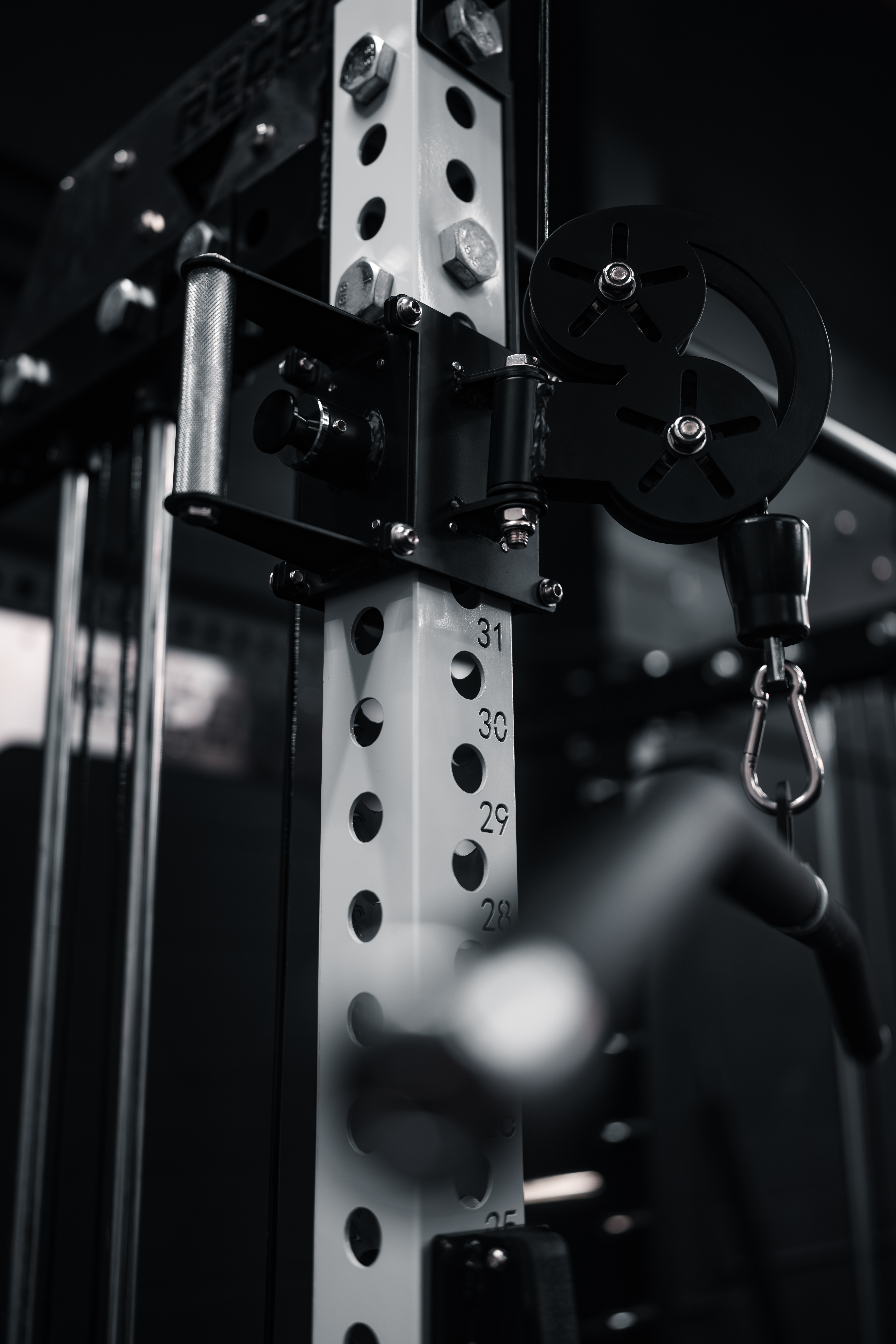 Professional home gym equipment setup